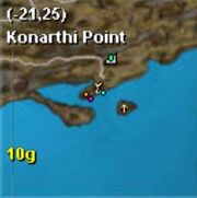 Map thestra konarthi point