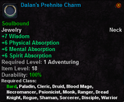 Dalan's Prehnite Charm