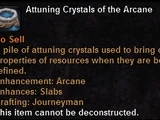 Attuning Crystals