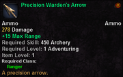 Precision Warden's Arrow