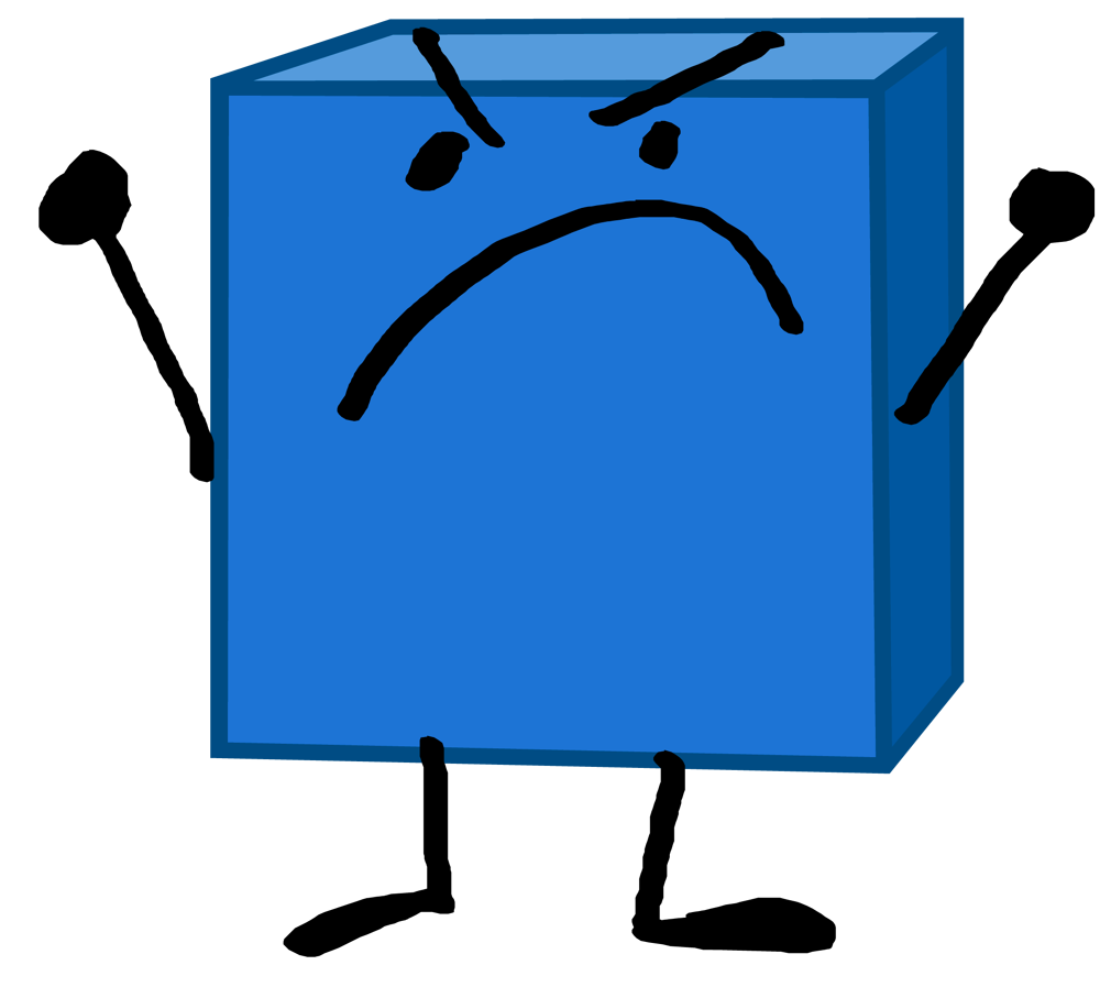 Blocky But Blue | Variations of BFDI Characters Wiki | Fandom
