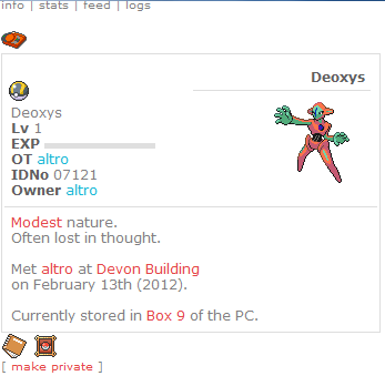 Deoxys Scavenger Hunt - Pokémon Vortex Wiki