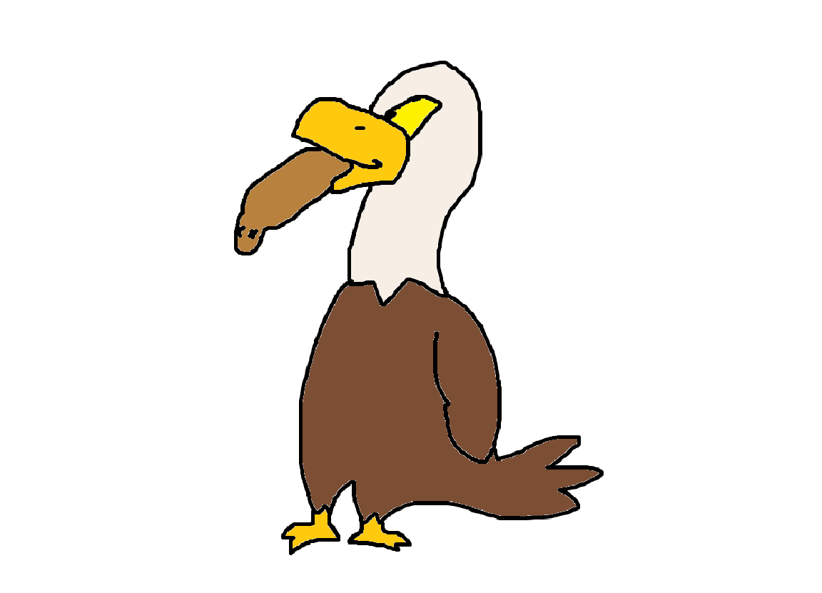 Vector Stock - Cartoon Eagle Eats Dead Cape Cobra | Vector Stock Wiki |  Fandom