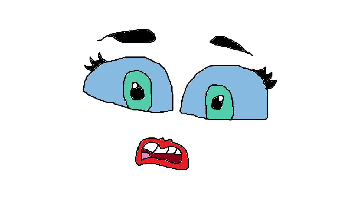 cartoon surprised mouth