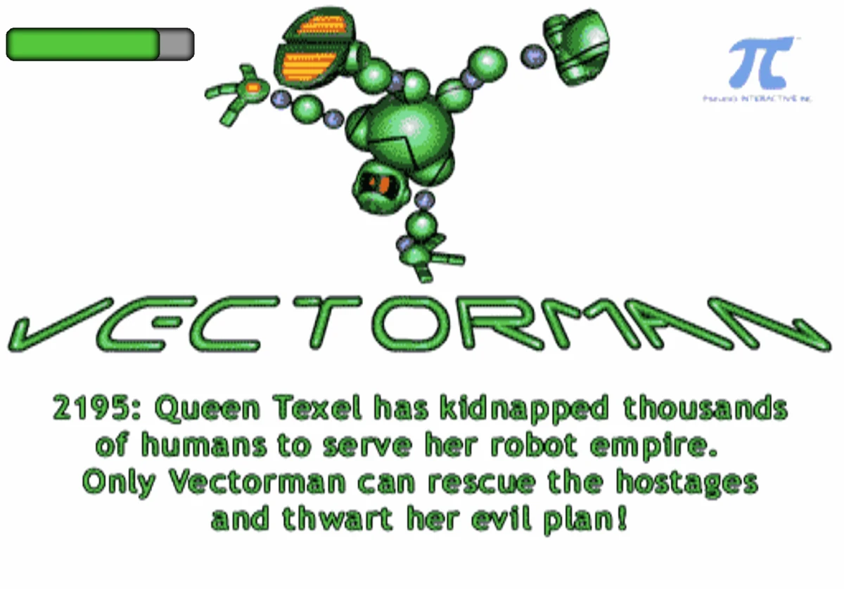 VectorMan (PS2)/Development/September 06, 2002 | VectorMan Sega Wiki ...