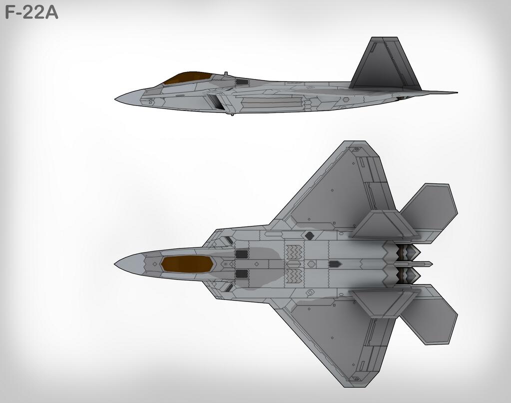 F 22 чертежи