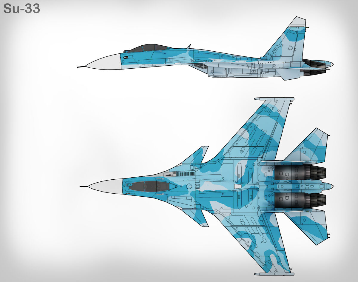 Su-33 Flanker-D (Su-27K) – Sea Flanker