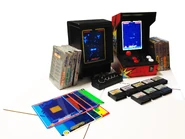 The Vectrex collection of the Vectrex Regeneration team :-)