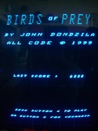 Birds Of Prey (Score: 6000)