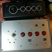 Vectrex joysticks are hard to find. I built my own:-) (with auto fire on btn 3 and 4)