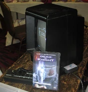 Filmmaker Joe Grisaffi's Vectrex running Dead of Knight.