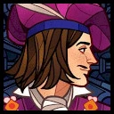 Мозаичный аватар Лютика в Гвинте