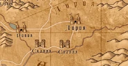 260px-Places Lyria.png (427 КБ) Карта Лирии и Ривии к игре Ведьмак