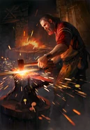 Ан Крайт: Кузнец, Гвинт: Ведьмак. Карточная игра