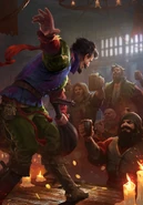 Выступление барда