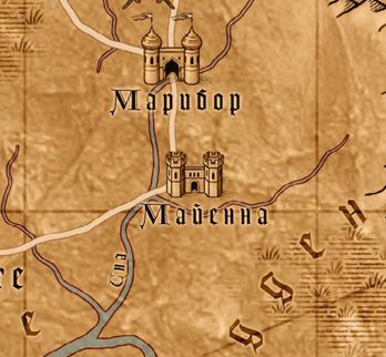 Карта вызима ведьмак 1