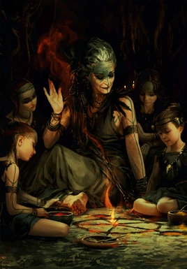 Вороний клан проповедник by Yamandu Orce