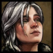 Цири в детстве, аватар в Гвинте