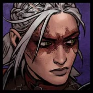 Аватар Цири в скеллигском стиле в Гвинте