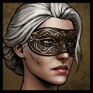 Цири в маске, аватар в Гвинте