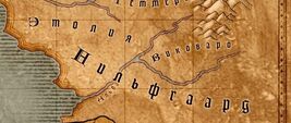 Нильфгаард на карте