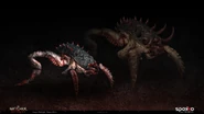 Концепт-арт кикимор для игры Ведьмак: Охотник на чудовищ
