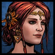 Альтернативный аватар Трисс в Гвинте