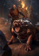 Лютая гончая-мутант, Гвинт: Ведьмак. Карточная игра