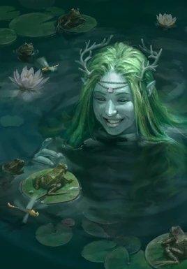 Молодая наяда (Angelina Lisovskaya)