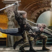 Геральт ЧП обложка.jpg (379 КБ) Геральт на обложке книги «Час Презрения»