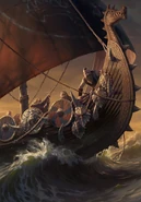 Бронированный драккар, Гвинт: Ведьмак. Карточная игра