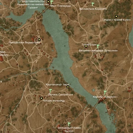 Долина Сансретура карта 1