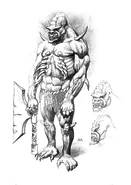 Эскиз для игры Ведьмак