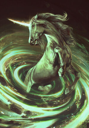 Gwent cardart Unicorn