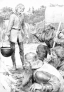 Цири и Ярпен, иллюстрация Дениса Гордеева