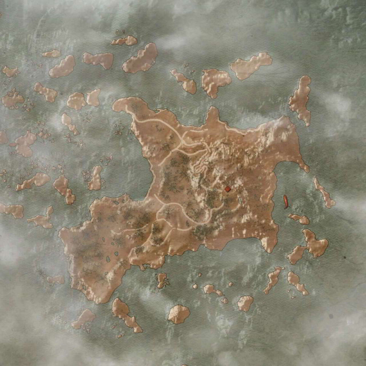 Места силы на скеллиге карта