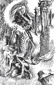 Геральт убивает терранову