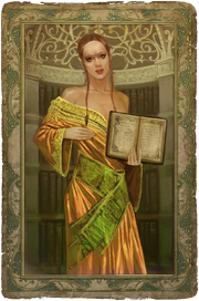 Эротическая карта «Полуэльфийка»