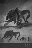 Королева кикимор концептГВ.png (1,31 МБ) Концепт-арт королевы кикимор для игры Гвинт: Ведьмак. Карточная игра
