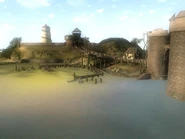 Первая версия дамбы