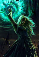 Проклятая чародейка, Гвинт: Ведьмак. Карточная игра