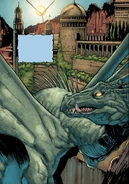 Иллюзия дракона в комиксе «Ведьмак: Лисьи дети»