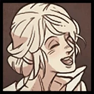 Нарисованный аватар Цири в Гвинте