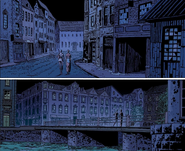 Новиград5ПВ.png (2,61 МБ) Ночные улицы Новиграда в комиксе «Ведьмак: Проклятие воронов»