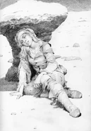 Цири в Корате, иллюстрация Дениса Гордеева