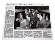 Richard takes office newspaper