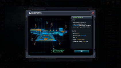 Gladius Driver III blueprint (completed)