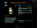 Harmonic Exophase Shield I full blueprint