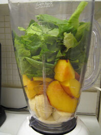 Veggie smoothie (fruit and vegetables)