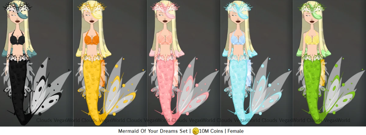 VRM328 - Abundance fantaisie mermaid